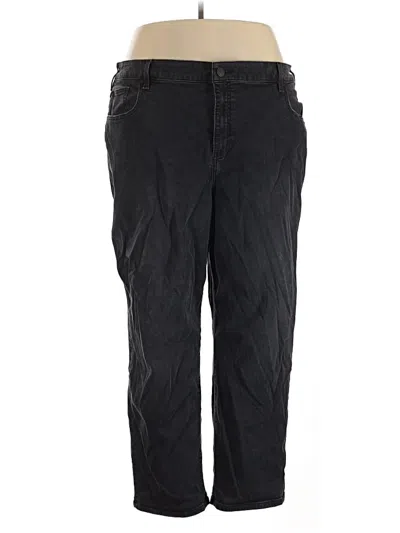Pre-owned Lane Bryant Jeans In Black