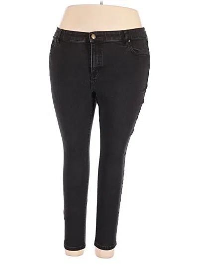 Pre-owned Lane Bryant Jeans In Black