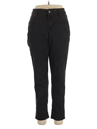 Pre-owned Lane Bryant Jeans In Black