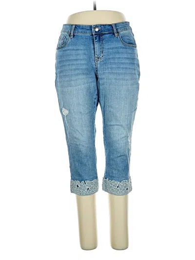 Pre-owned Lane Bryant Jeans In Blue