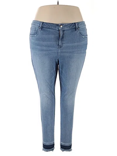 Pre-owned Lane Bryant Jeans In Blue