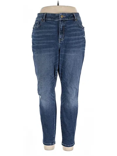Pre-owned Lane Bryant Jeans In Blue