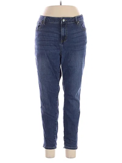 Pre-owned Lane Bryant Jeans In Blue