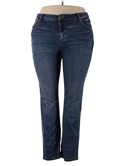 Pre-owned Lane Bryant Jeans In Blue