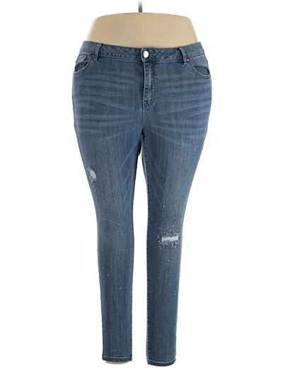 Pre-owned Lane Bryant Jeans In Blue