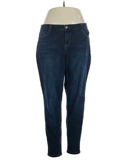 Pre-owned Lane Bryant Jeans In Blue