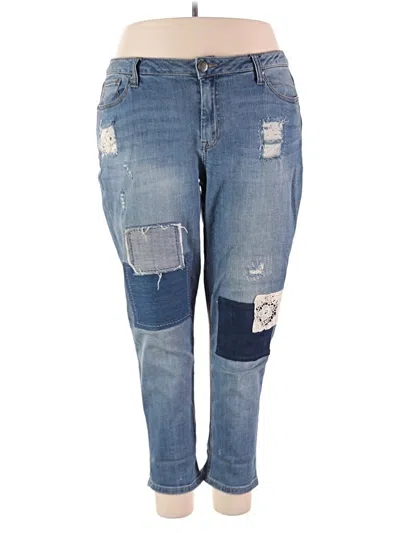 Pre-owned Lane Bryant Jeans In Blue
