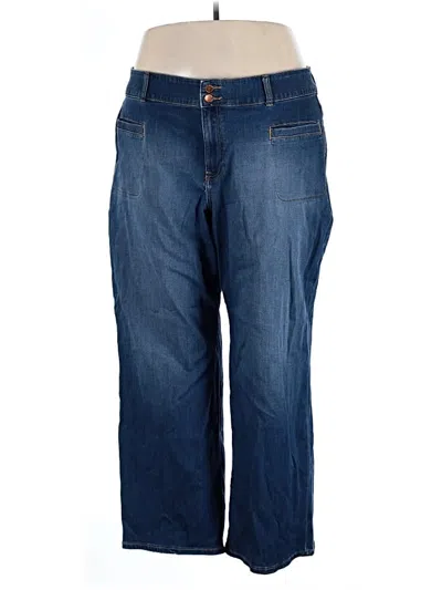 Pre-owned Lane Bryant Jeans In Blue