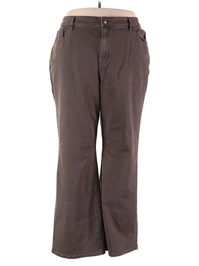 Pre-owned Lane Bryant Jeans In Brown