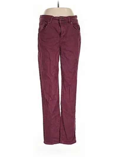 Pre-owned Lane Bryant Jeans In Burgundy