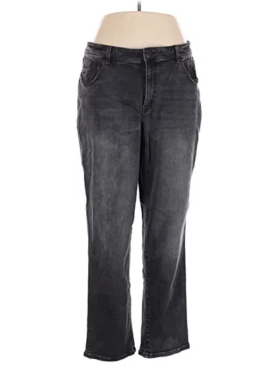 Pre-owned Lane Bryant Jeans In Gray