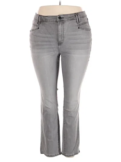 Pre-owned Lane Bryant Jeans In Gray