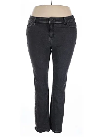 Pre-owned Lane Bryant Jeans In Gray