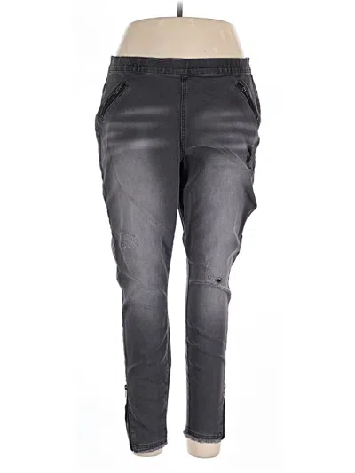 Pre-owned Lane Bryant Jeans In Gray