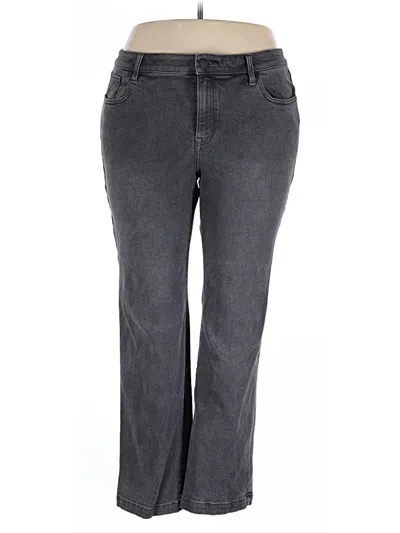 Pre-owned Lane Bryant Jeans In Gray