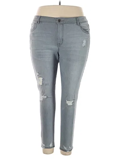 Pre-owned Lane Bryant Jeans In Gray