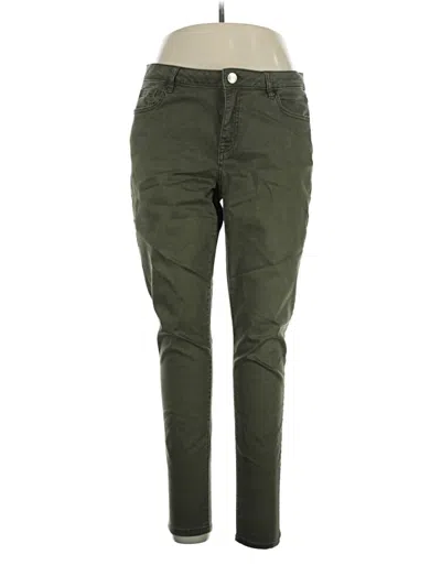Pre-owned Lane Bryant Jeans In Green