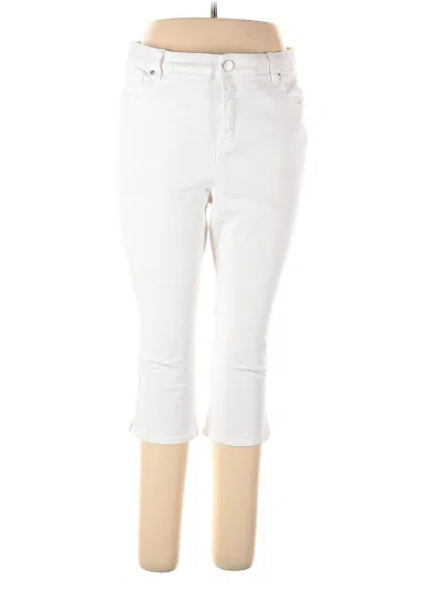 Pre-owned Lane Bryant Jeans In White