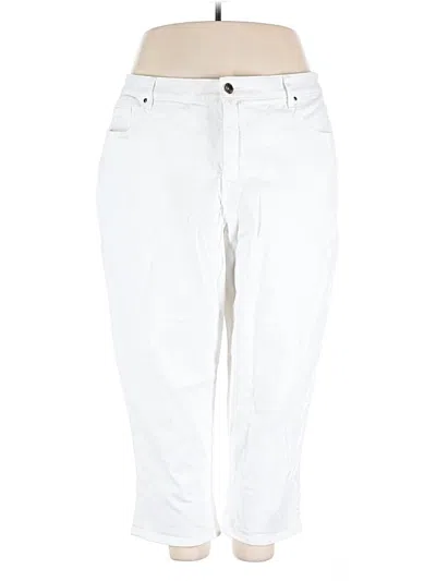 Pre-owned Lane Bryant Jeans In White