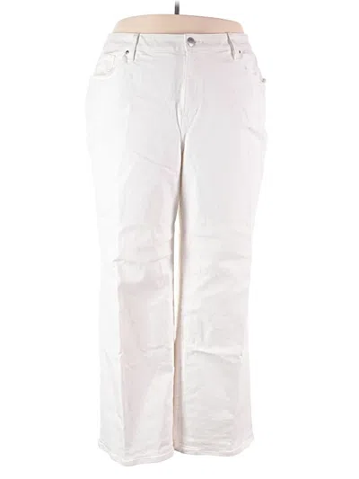 Pre-owned Lane Bryant Jeans In White