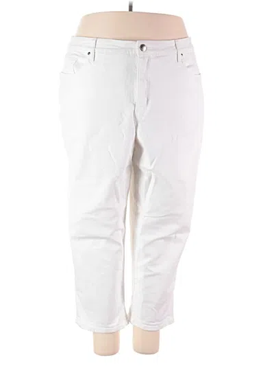 Pre-owned Lane Bryant Jeans In White