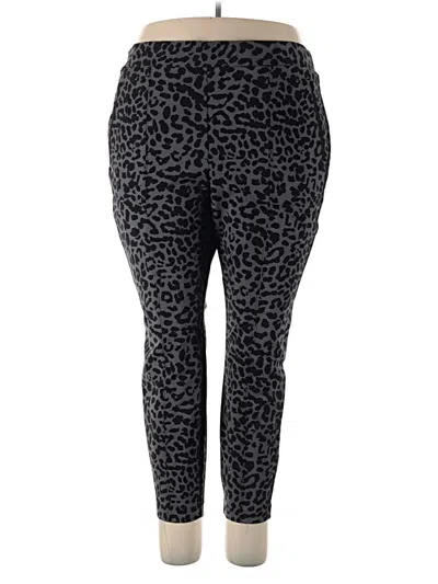 Pre-owned Lane Bryant Jeggings In Black