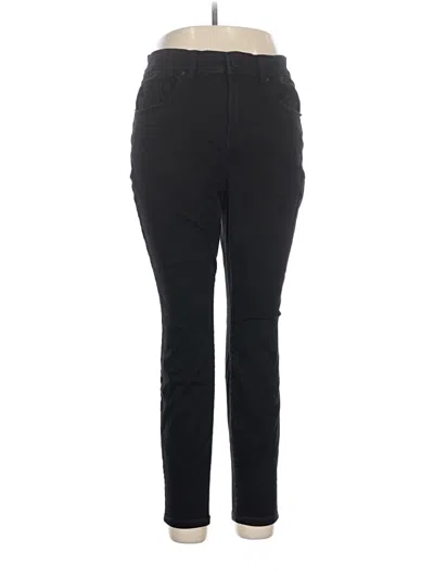 Pre-owned Lane Bryant Jeggings In Black
