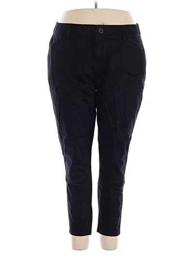 Pre-owned Lane Bryant Jeggings In Black