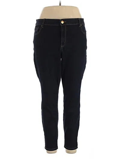 Pre-owned Lane Bryant Jeggings In Black