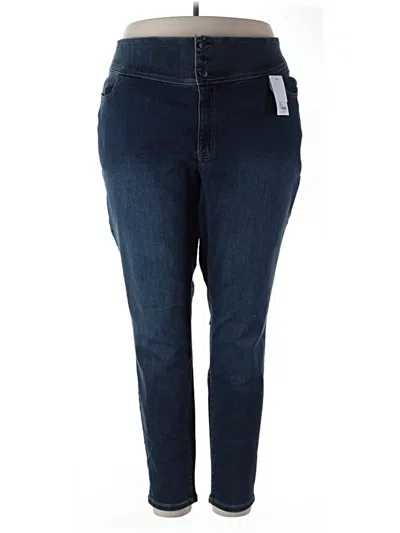Lane Bryant Jeggings In Blue