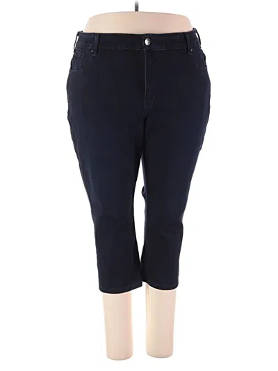 Pre-owned Lane Bryant Jeggings In Blue