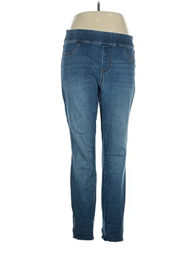 Pre-owned Lane Bryant Jeggings In Blue