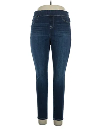 Pre-owned Lane Bryant Jeggings In Blue