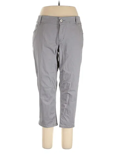 Pre-owned Lane Bryant Jeggings In Gray