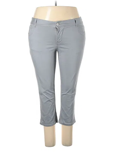 Pre-owned Lane Bryant Jeggings In Gray