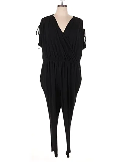 Pre-owned Lane Bryant Jumpsuit In Black