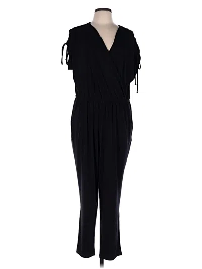 Pre-owned Lane Bryant Jumpsuit In Black