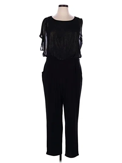 Pre-owned Lane Bryant Jumpsuit In Black