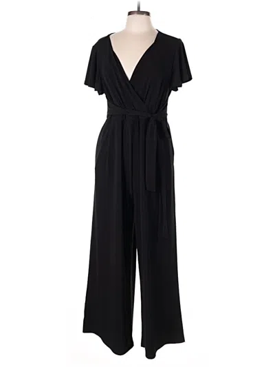 Pre-owned Lane Bryant Jumpsuit In Black