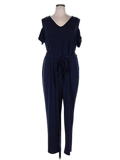 Pre-owned Lane Bryant Jumpsuit In Blue