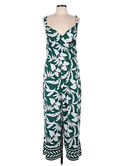Pre-owned Lane Bryant Jumpsuit In Green