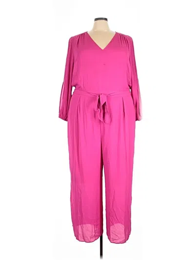 Pre-owned Lane Bryant Jumpsuit In Pink