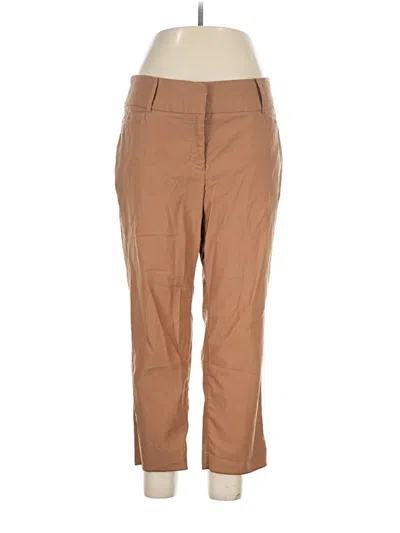 Pre-owned Lane Bryant Khaki Pant In Brown