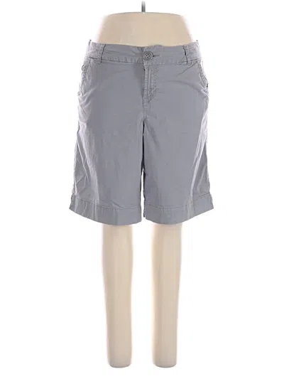 Pre-owned Lane Bryant Khaki Pant In Gray