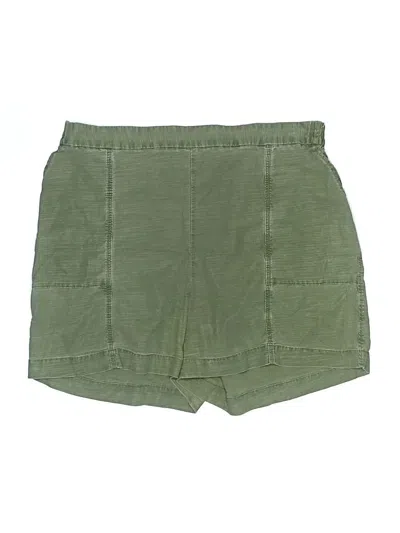 Pre-owned Lane Bryant Khaki Shorts In Green