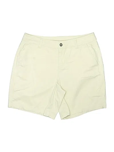 Pre-owned Lane Bryant Khaki Shorts In Tan