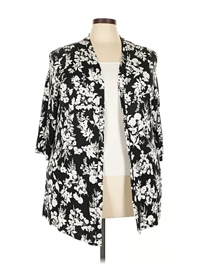 Pre-owned Lane Bryant Kimono In Black