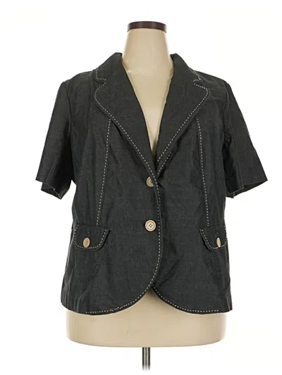 Pre-owned Lane Bryant Kimono In Black