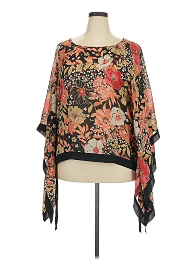 Pre-owned Lane Bryant Kimono In Black