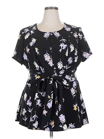 Pre-owned Lane Bryant Kimono In Black